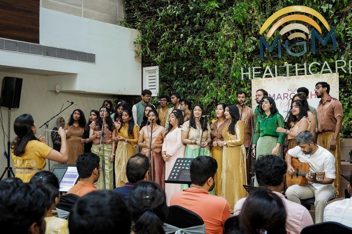 The Indian Choral Ensemble at MGM Healthcare